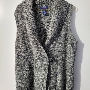 Chaps Denim Sweater Vest